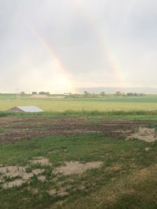 Double Rainbow - Camp TOA - Teton Outdoor Adventures in Tetonia, Idaho