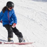 Girl Snowboard